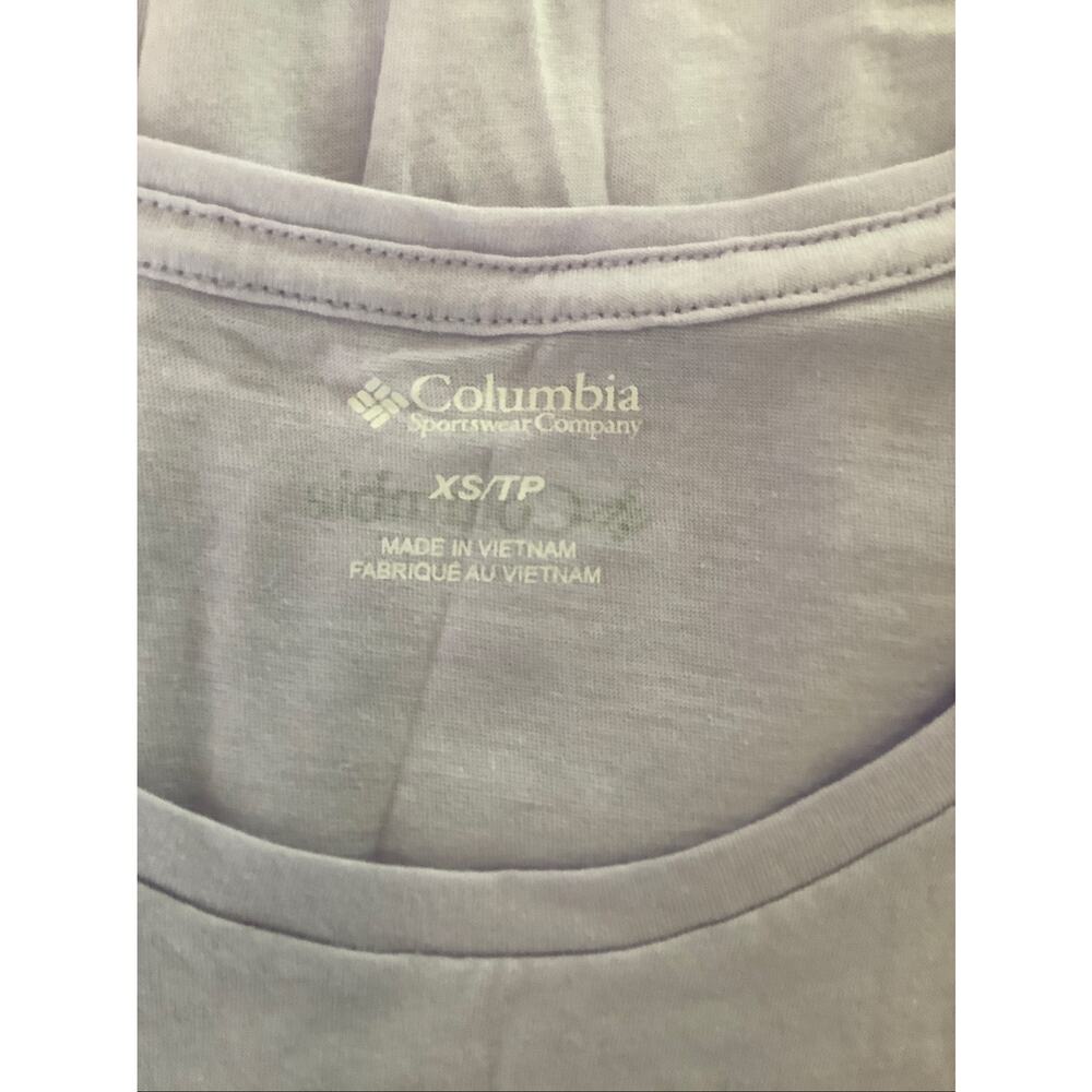 Columbia Women's XS Purple Tint Meditation Bluff Mesa Tank Top Tropical D24-1 - Picture 6 of 7
